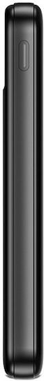 TTEC ReCharger LCD Power Bank 10000mAh 20W με 2 Θύρες USB-A και Θύρα USB-C Power Delivery Μαύρο