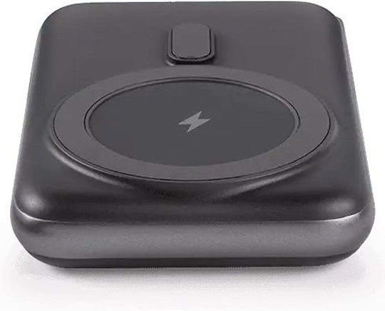 TTEC ReCharger Pro M MagSafe Power Bank 5000mAh 20W with USB-C Power Delivery Black
