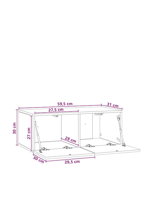 Stand TV Maro 59.5x31x30cm