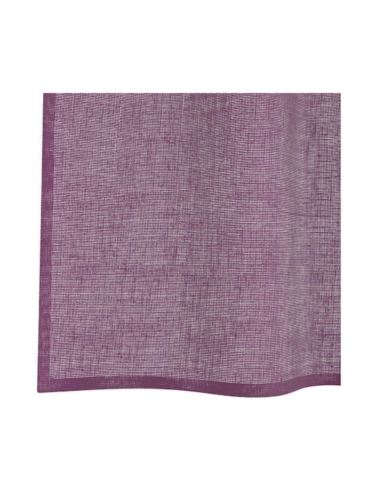 vidaXL vidaXL Set Vorhänge mit Oberer Registerkarte Lila 140x260cm