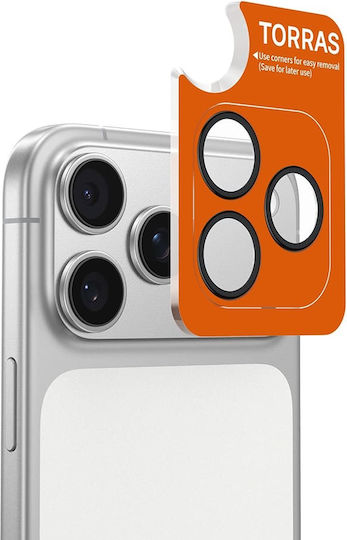Torras Handy-Kameraschutz Membran Orange Für Das Iphone 17 Pro / Iphone 17 Pro Max