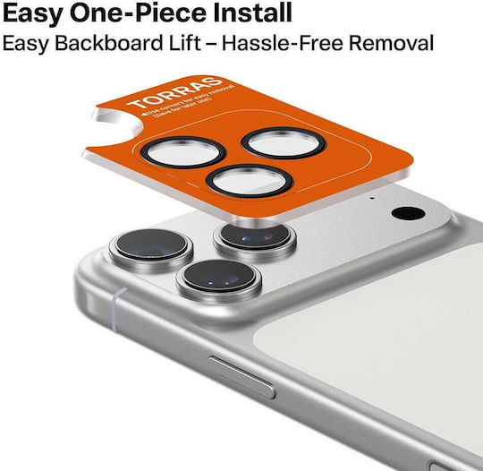 Torras Προστασία Κάμερας Μεμβράνη Μπλε για το Iphone 17 Pro / Iphone 17 Pro Max