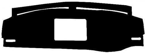 Race Axion Car Dashboard Cover without Emblem for Volkswagen Caddy Black Colour