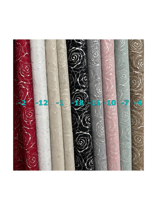 My Home Luxury Vorhang mit Grommets Minze 280x270cm
