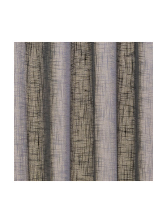 Premier Perdea cu Capse Marilu Gri 140x260cm