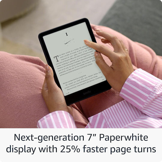 Amazon Kindle Paperwhite 2024 With Ads 7 Inch 16 GB Raspberry