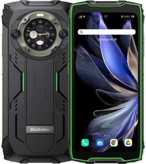 BlackView BV9300 Pro Dual SIM 8/256GB Robustes Smartphone Grün