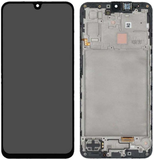 Екран Display + със Сензорен Механизъм и Рамка за Samsung A175, Samsung A176 Galaxy A17 4G/5G (Черен)