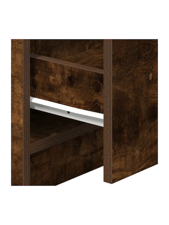Wooden Brown Bedside Tables 2 Pieces 40x36x50cm
