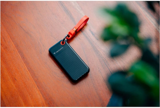 Verbatim Pocket USB 3.2 Externe Festplatte 512GB M.2 Schwarz / Rot