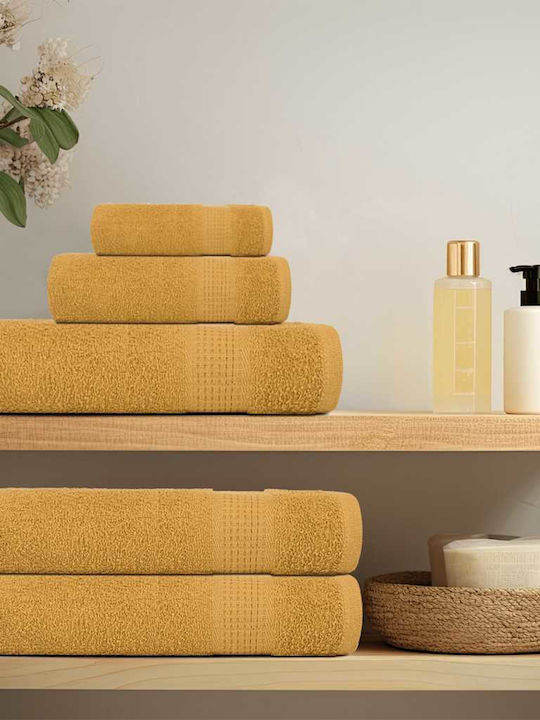 vidaXL vidaXL Badetücher Set 2 Stück Goldene