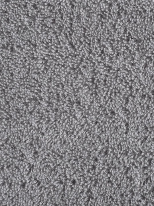 vidaXL Gesichtstuch Grau 4 Stücke Gewicht 600gr/m²