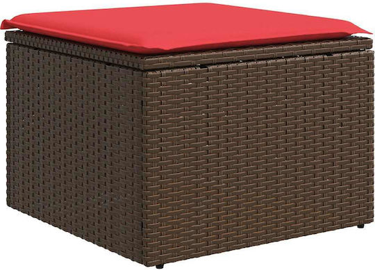 Garten- und Outdoor-Möbelsets 7 Stück Braune mit Kissen