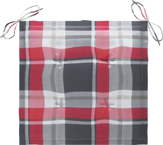 Scaun De Exterior Din Lemn Scaune De Grădină Cu Pernă 6 Bucăți 60x56x85 Cm