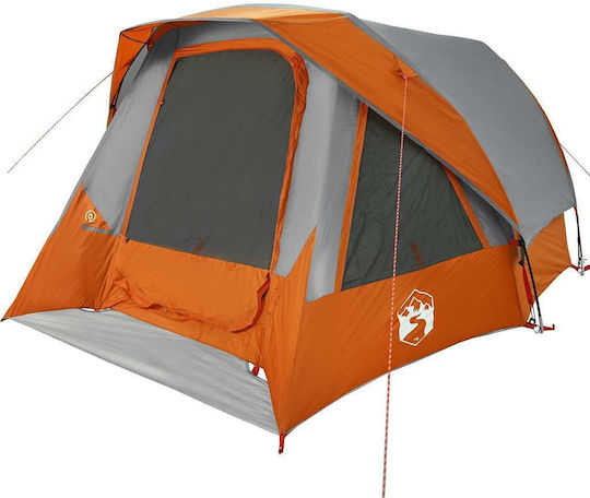 vidaXL Σκηνή Camping Γκρι για 6 Άτομα
