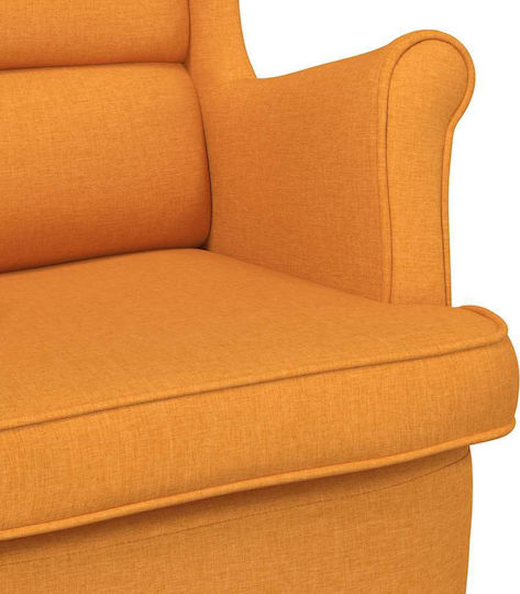 Armchair Dark Yellow 74x84x100cm
