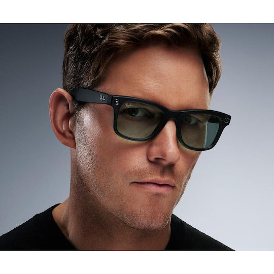 Ray Ban Meta Wayfarer Gen 1 Graphitgrün Intelligente Brillen Schwarz