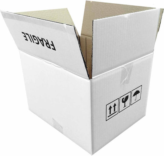 thessPACK Χαρτοκιβώτιo Συσκευασίας 5 Φύλλων Λευκό