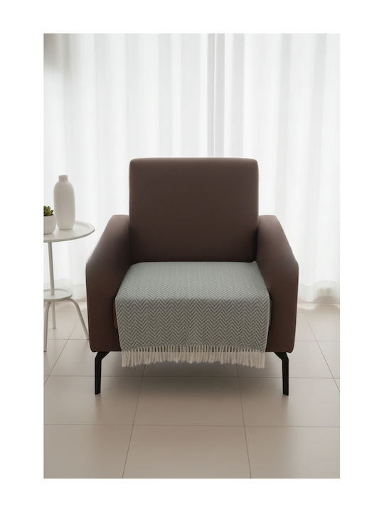 SteweHome Armchair Throw 100x210cm Black
