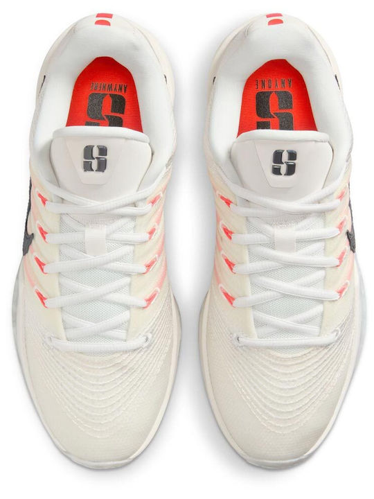 Sabrina 3 "Equity" Low Basketball Shoes Phantom Ivory Rush Coral Black
