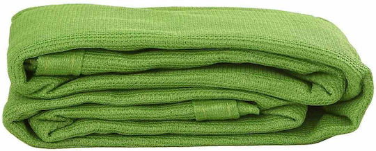 vidaXL Tent Floor Camping Green 350x250cm