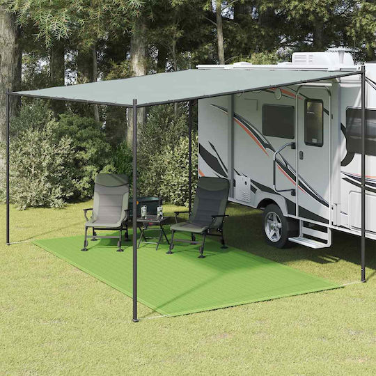 vidaXL Zeltboden Camping Grün 400x200cm