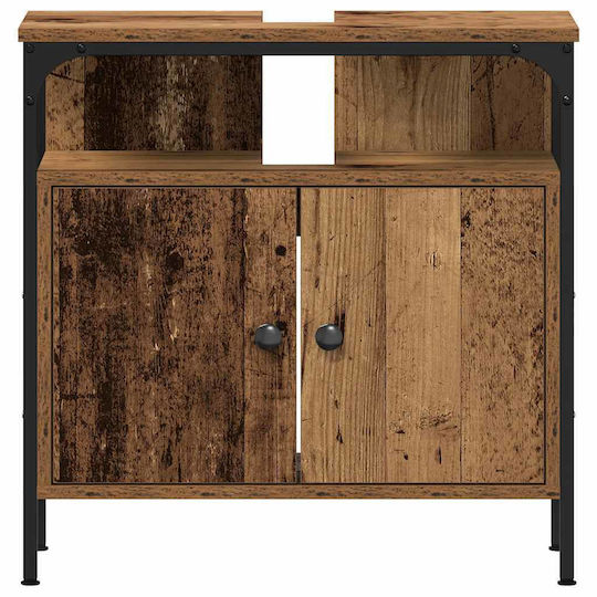 vidaXL Bench Without Sink L60xW30xH60cm Old Wood