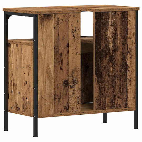 vidaXL Bench Without Sink L60xW30xH60cm Old Wood