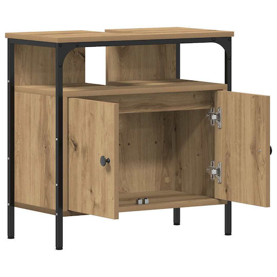 vidaXL Bench Without Sink L60xD30xH60cm Oak
