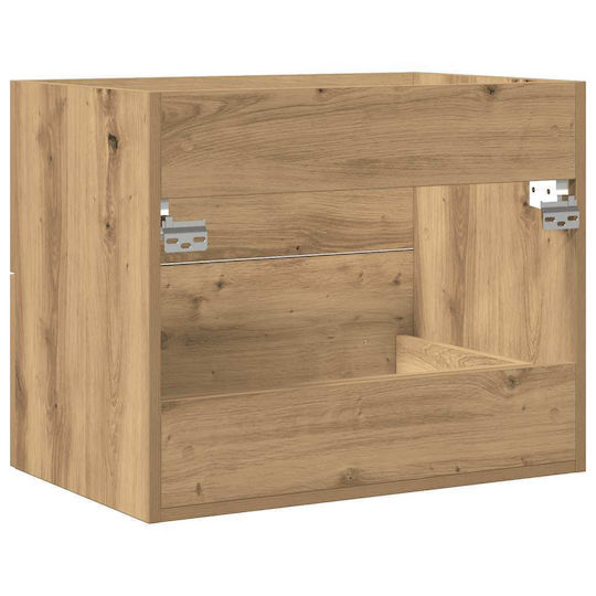 vidaXL Bench Without Sink M60xL38.5xH48cm Artisan Oak