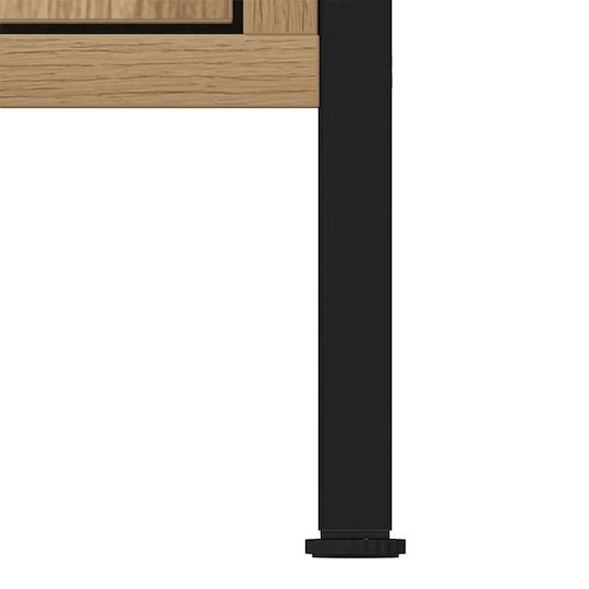 vidaXL Bench Without Sink L60xD30xH60cm Oak