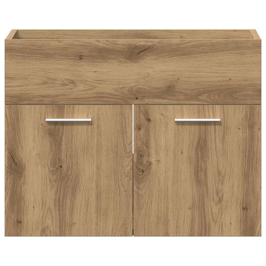 vidaXL Плот Без Мивка 60x38.5x46cm Артисан Дъб