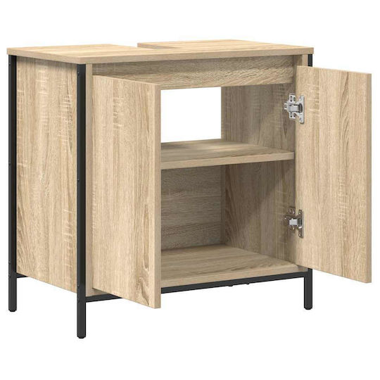 vidaXL Bathroom Vanity Unit Without Sink M60xD34.5xH60cm Sonoma Oak