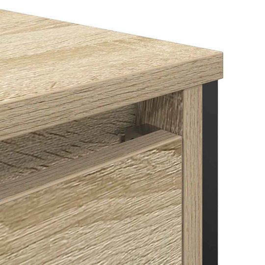 vidaXL Bathroom Vanity Unit Without Sink M60xD34.5xH60cm Sonoma Oak