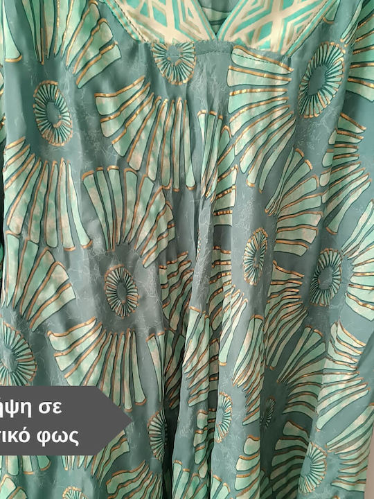 Rochii De Vară Pentru Femei Maxi Rochie Turcoaz