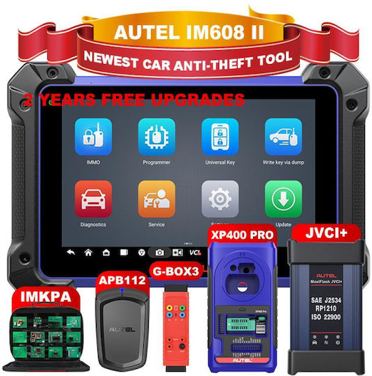 Autel Διαγνωστικό Αυτοκινήτου OBD 2 με Bluetooth Συμβατό με Android
