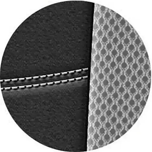 Auto Gs Vordersitzbezüge 4Stück Polyester Super Sport All in One Schwarz / Gray