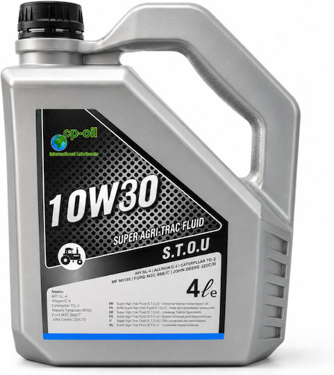 Cp-Oil S.T.O.U Λάδι Αυτοκινήτου 10W-30 4lt