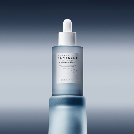Skin1004 Madagascar Centella Hyalu-Teca Plumping Ampoule Hydrating Face Ampoule Serum with Centella Asiatica & Niacinamide for Brightening & Firming 50ml