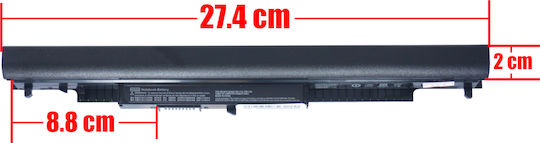 Батерия за лаптоп за HP Pavilion 14t-ac000 CTO Pavilion 14t-ac100 CTO Pavilion 14z-af000 CTO Pavilion 14z-af100 CTO Pavilion 15-ac000 15-ac100 Pavilion 15-ac501 15-ac601 15-af000 15-ba011nv 15af102nv 15-ay103nv OEM код 1-bat0007 2.2Ah