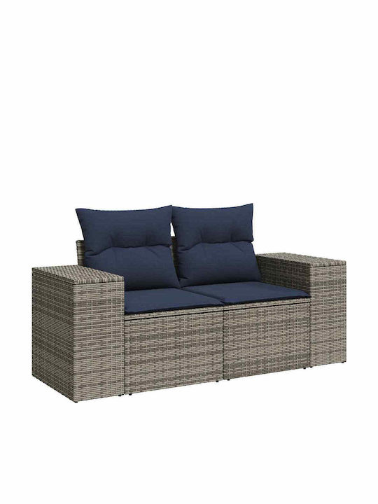 Set Cameră De Zi Pentru Exterior 6 Piese Maro Cu Perne