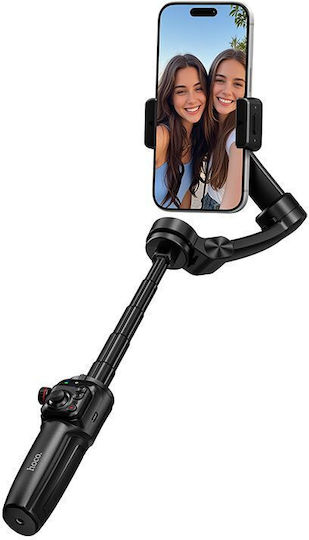 Hoco K91 Mobile Gimbal with 3-Axis Stabilizer and 5 Hours Operation Black