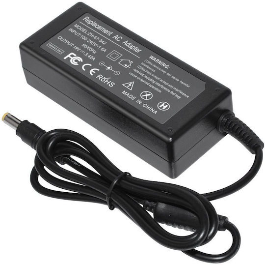 Makki Φορτιστής Laptop 65W 19V 3.42A για Acer χωρίς Καλώδιο Τροφοδοσίας