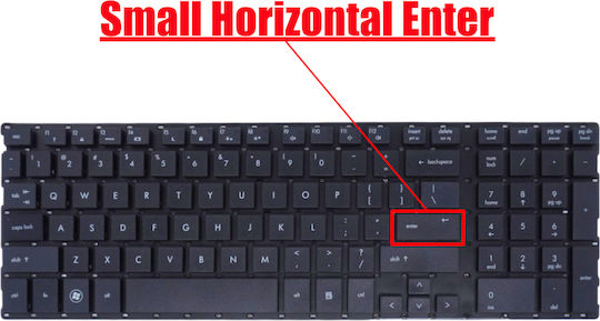 HP Laptop-Tastatur Für Probook 4510S 4515S Ohne Rahmen Und Englisch (US) Tastatursprache In Schwarz Farbe 516884-231