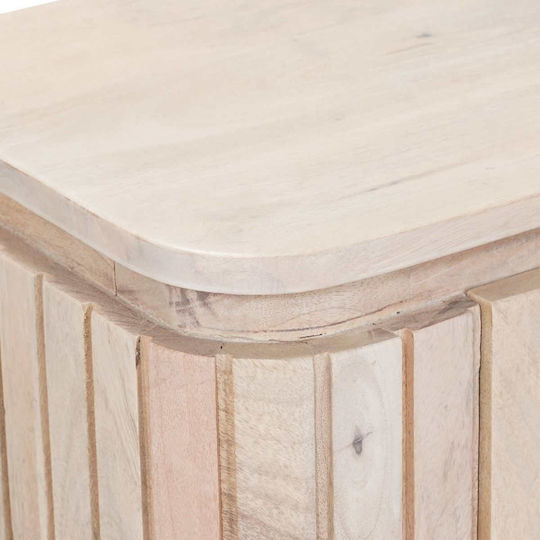 Μπουφές από Μασίφ Ξύλο Μπεζ 70x30x65cm