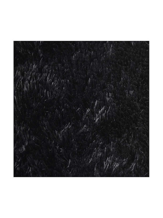 vidaXL Covor Antiderapant De Exterior Rectangular Negru 60x100cm