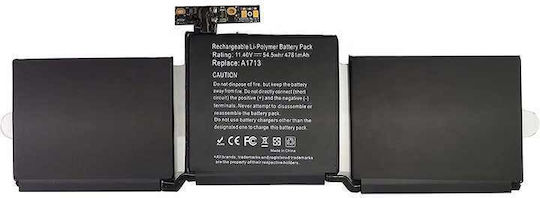 Συμβατή Μπαταρία για Apple MacBook Pro A1708/A1713 με 4781mAh