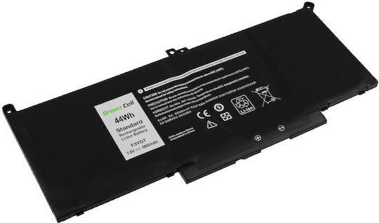 Green Cell Συμβατή Μπαταρία για Dell Latitude 7280/7290/7380/7390/7480 με 5800mAh