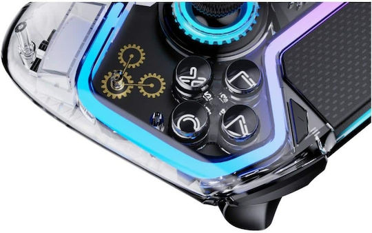 Beline ASRVA Ασύρματο & Ενσύρματο Gamepad για Android / PC / PS5 Πολύχρωμο