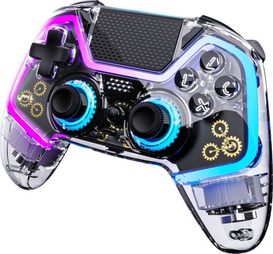Beline ASRVA Ασύρματο & Ενσύρματο Gamepad για Android / PC / PS5 Πολύχρωμο